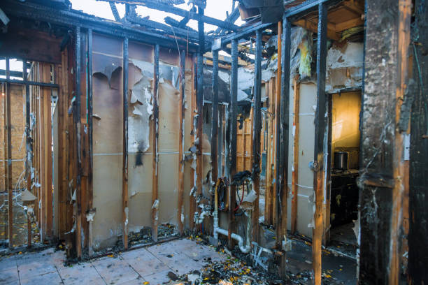 Professional Soot Cleanup technician working in Tallulah, LA
